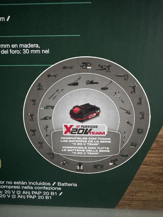 Aparafusadora 20V sem fios PARKSIDE (NOVA)