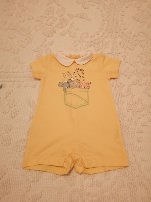 Babygrow manga curta 1-3 meses