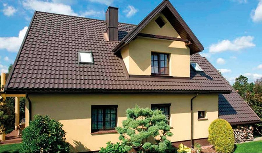 Забор,профнастил,металочерепиця графіт,криша