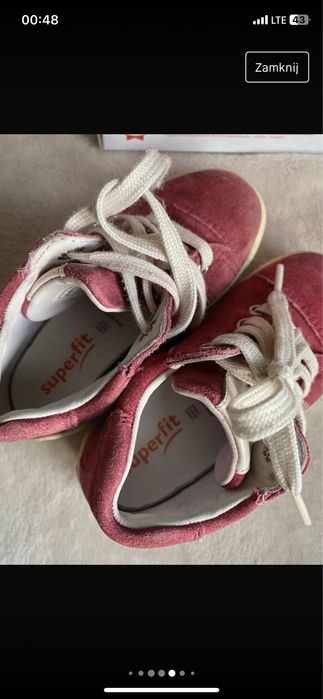 Trampki buty skórzane Superfit