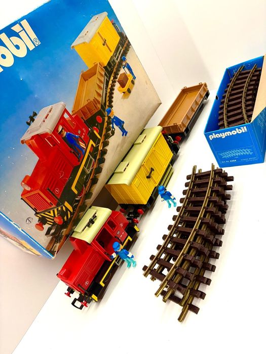 Kolekcjonerska kolejka playmobil 4025 Geobra 1980 r
