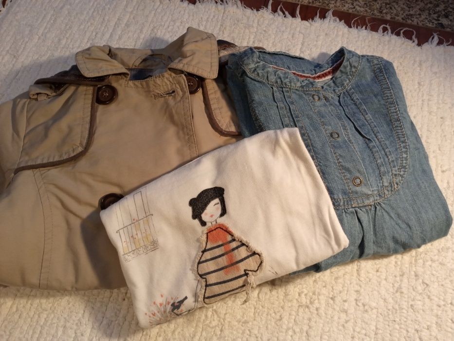 Conjunto de roupa Zara de menina 2-3 anos Mogege • OLX Portugal