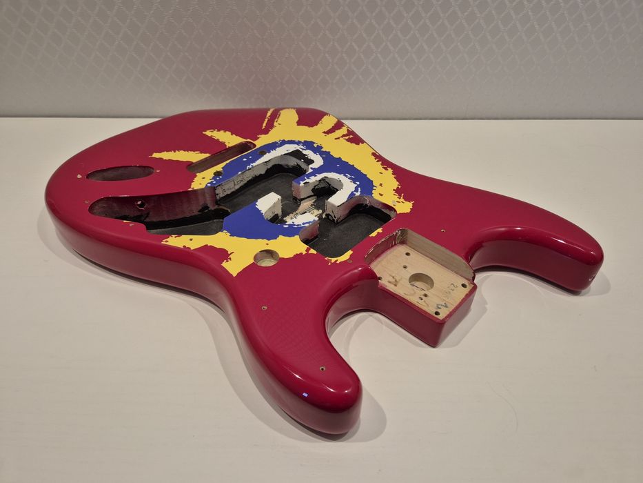 Fender Stratocaster Body Alder  дека ольха корпус электрогитара strat