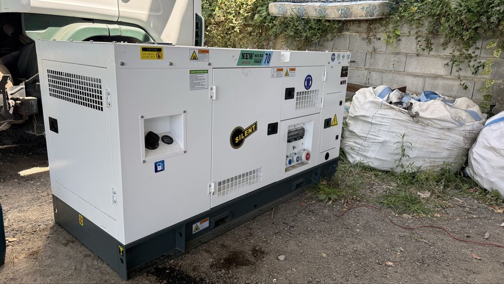 ALUGUER DE GERADOR DE 70 kva