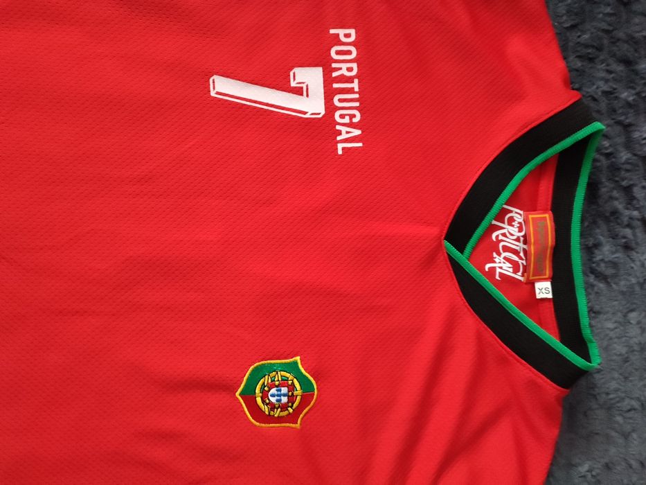 Koszulka piłkarska Cristiano Ronaldo 7 Portugalia rozmiar 164