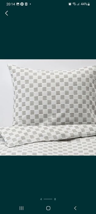 Постіль ikea SILVERFRYLE