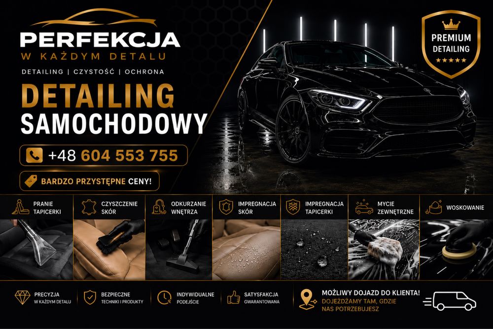Usługi detailingowe