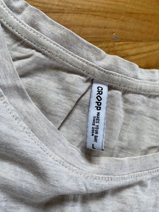 T-shirt bluzka beżowa