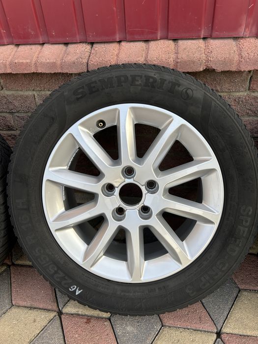 Диски R16 шини в подарунок 5.112 Audi A4 A6 VW Passat B6 B7 B8 Touran Skida A5 A7 Seat