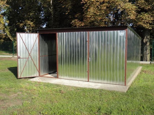 Garaż Blaszany Wzmocniony Garaże 3x5 NAJTANIEJ NAJSZYBCIEJ