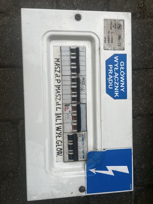 Skrzynka elektryczna metalowa