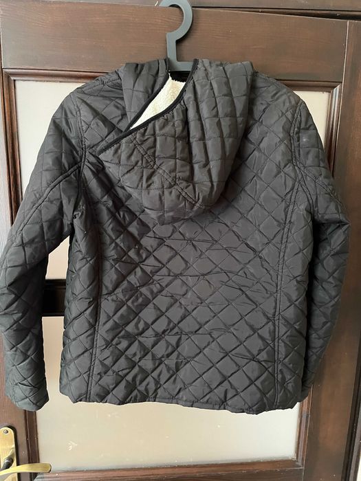 Czarna kurtka przejściowa U.S. Polo Assn. rozmiar L