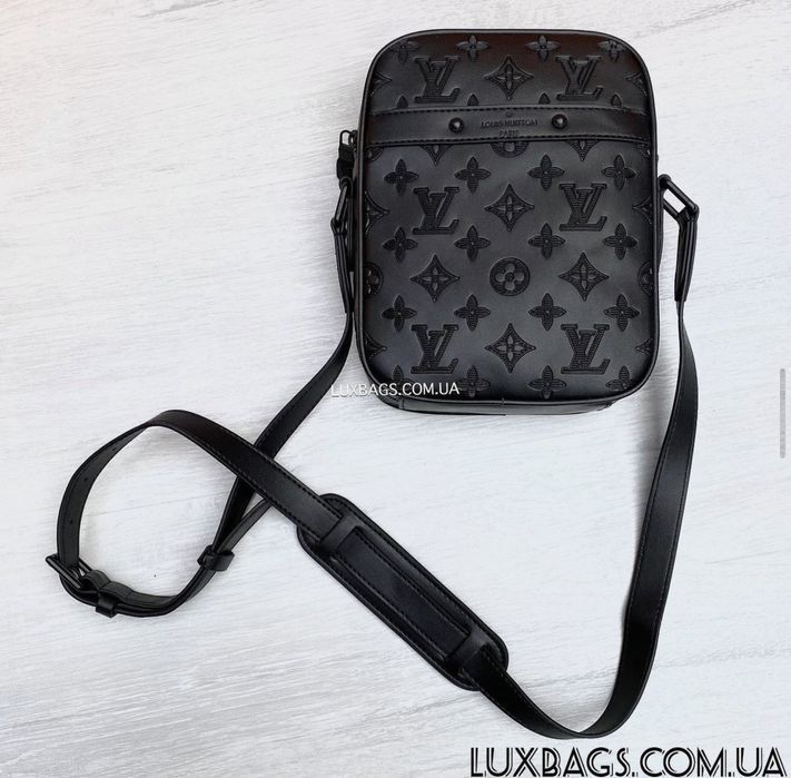 Мужская кожаная сумка Louis Vuitton Danube