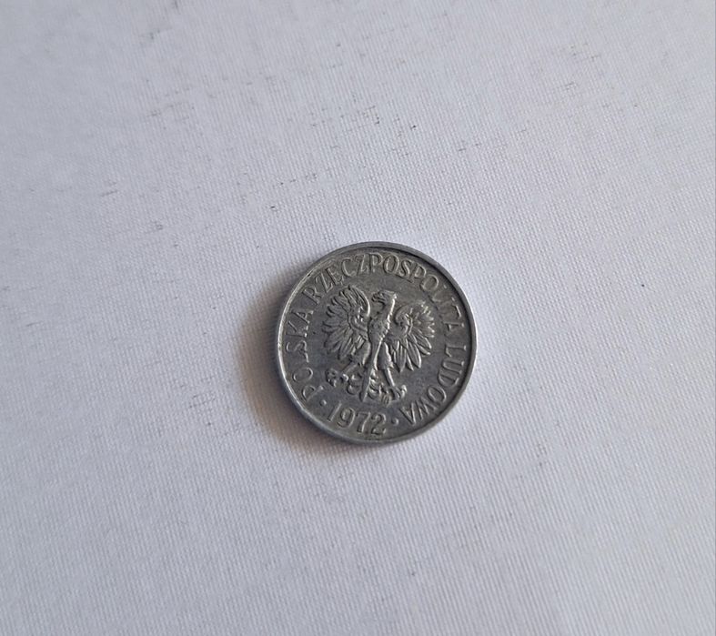 Moneta 5 groszy 1972 prl stara
