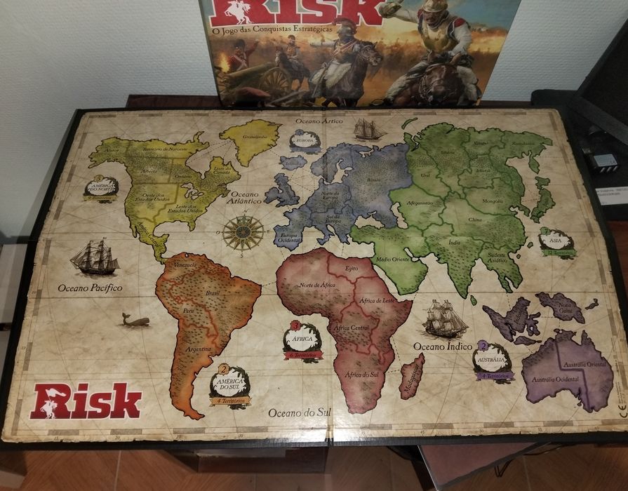 Jogo Tabuleiro Risco 2015