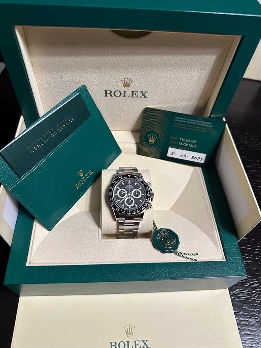 Rolex Cosmograph Daytona Cerachrom Steel 116500LN black dial