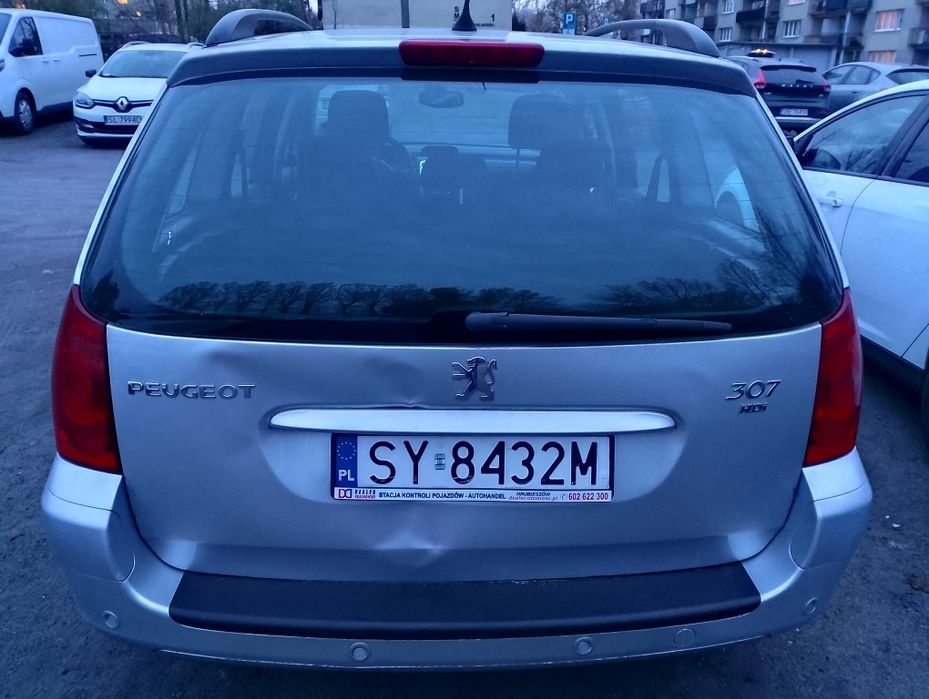 Peugeot 307sw oxygo 1.6hdi 213tys klima