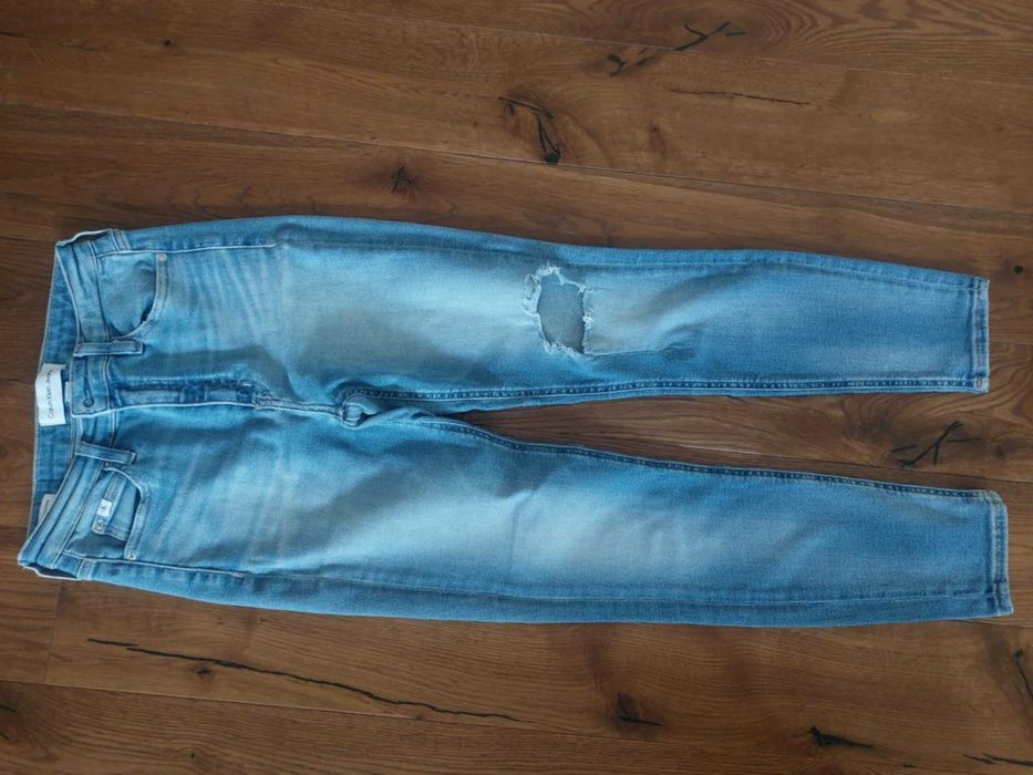 jeansy calvin klein 27 skinny