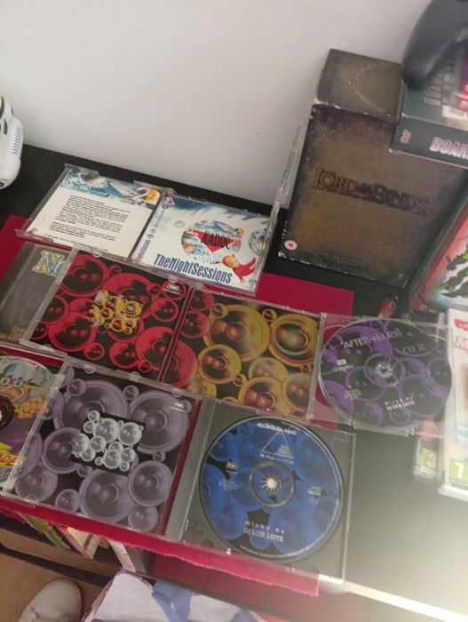 Conjunto de CDs de dance music