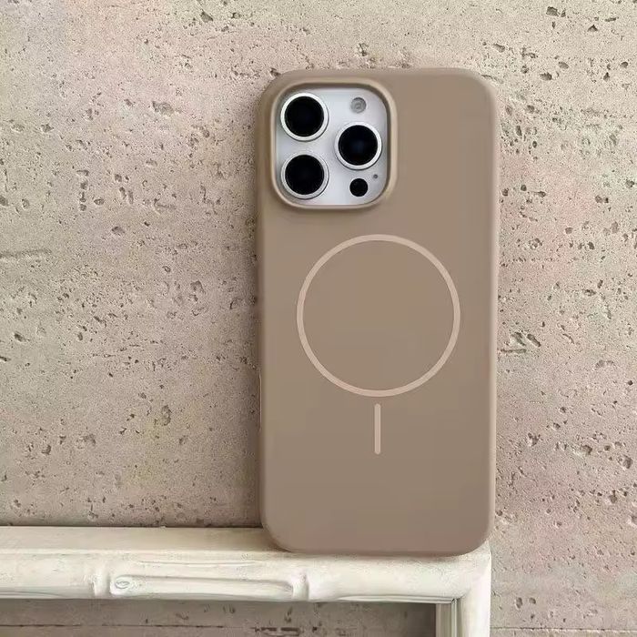 Чохол силіконовий Magsafe, для айфон iphone протиударний 16/17 серіі