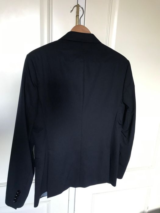 Blazer Zara Azul Escuro 46 + Camisa Branca