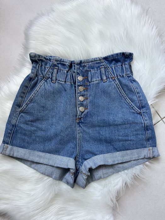 Джинсовые шорты Topshop