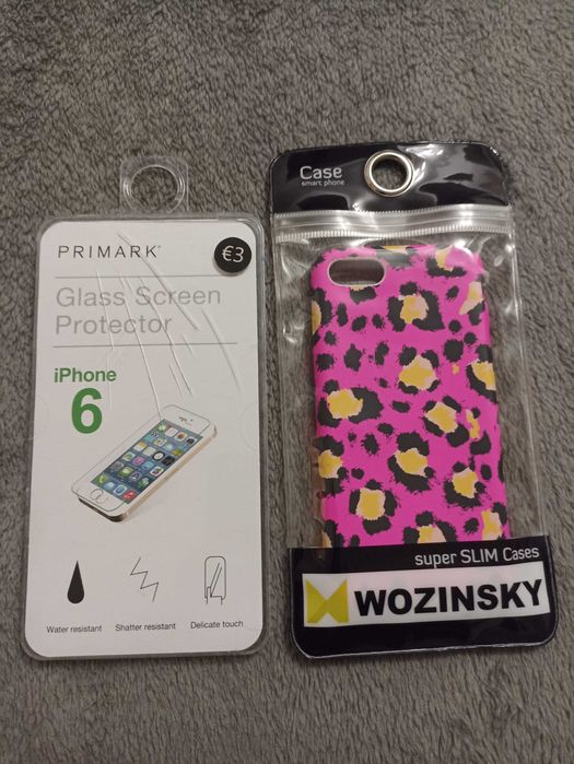 Pokrowiec na Iphone 6 plus szkło ochronne. Slim Case. Wozinsky
