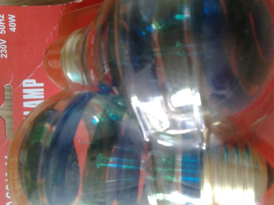 Lâmpadas E27 coloridas Novas