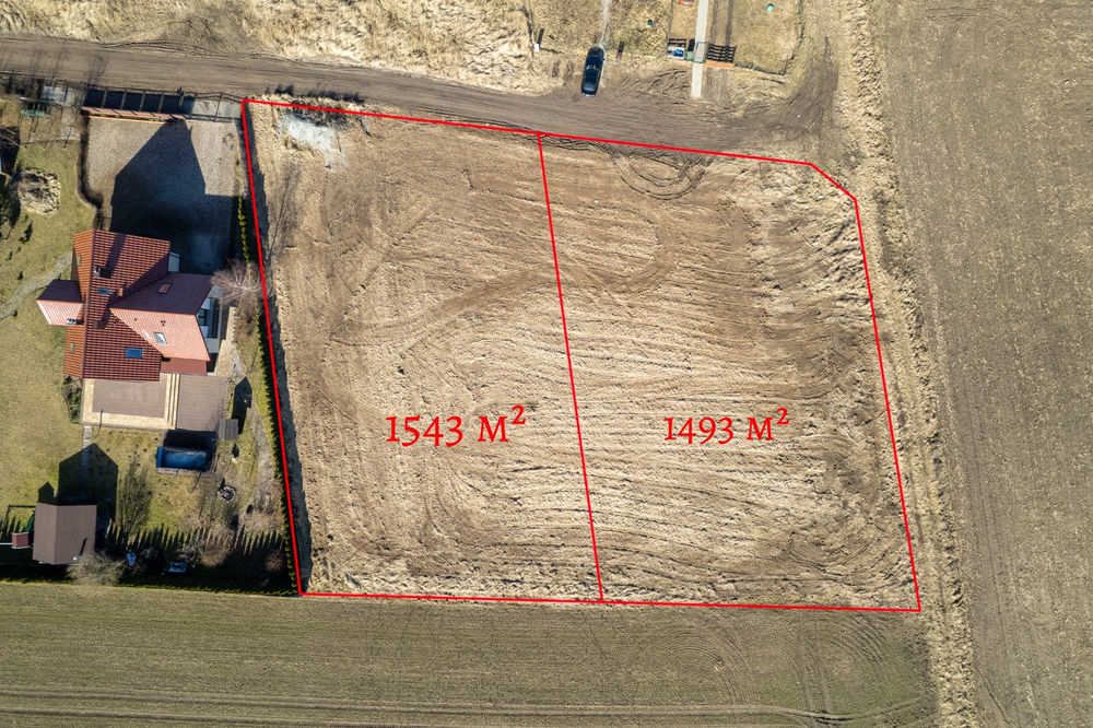 Sprzedaż działki z WZ Gryfice ul. Chabrowa, 1543 m² - Widok 4