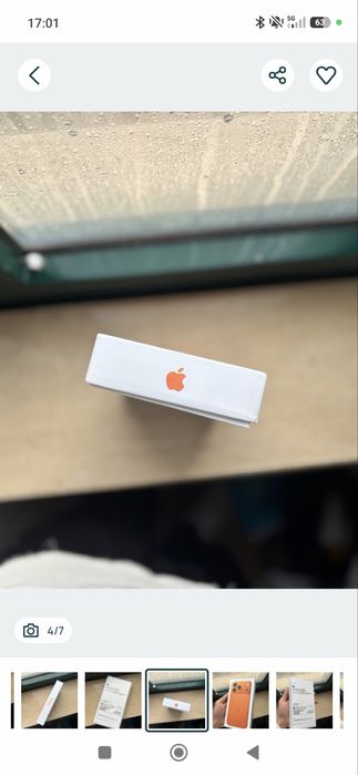 Iphone 17 pro max 1 ciclo apenas. Novo