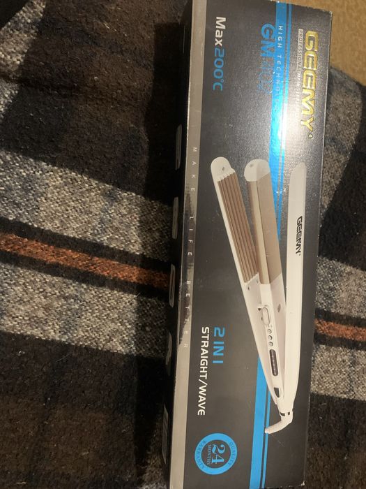 Плойка-гофре Geemy для прикореневого об'єму (Кераміка, 120-200°C)