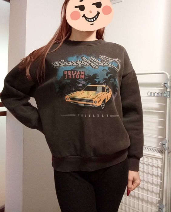 Bluza dresowa retro vintage bdb 36