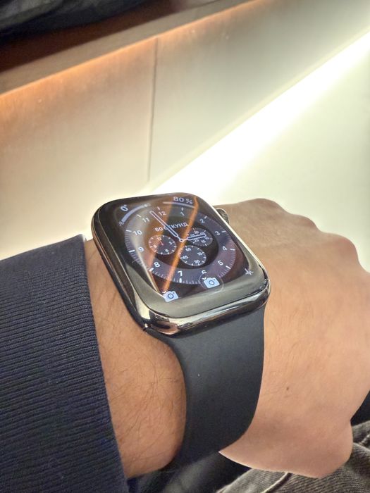 Apple Watch 7 Stalines Steel graphite 45mm