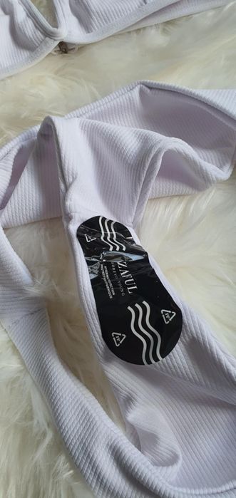 NOWY komplet bikini Zaful – biały – rozmiar M (EU 38)