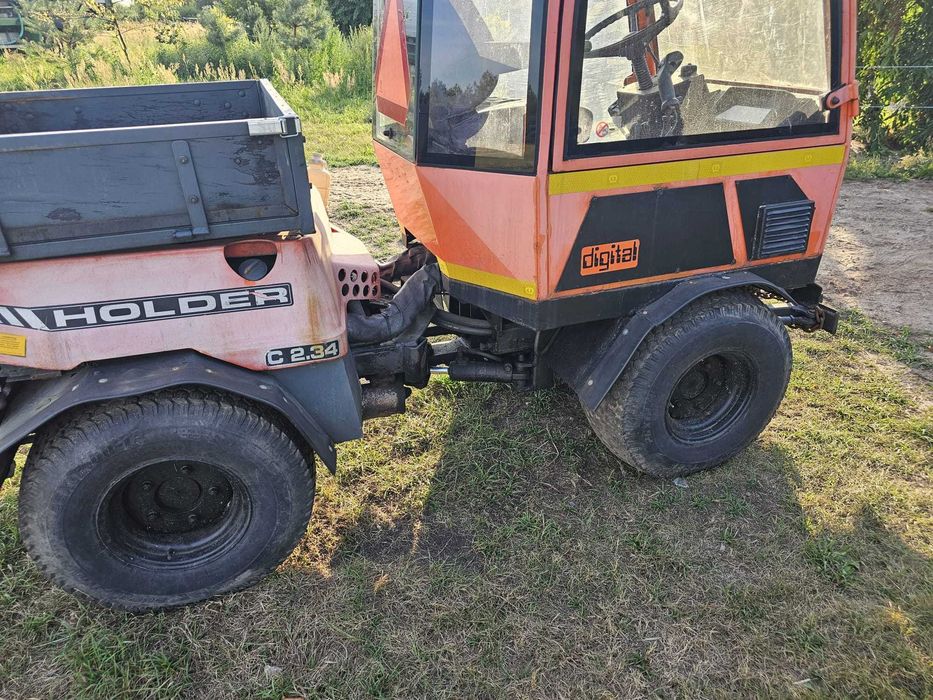 Holder C 2.34 traktorek komunalny używany ciągnik pojazd komunalny