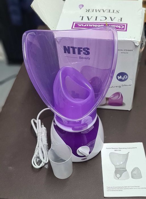 Inalador de vapor pessoal, sauna, vaporizador facial, hidratante