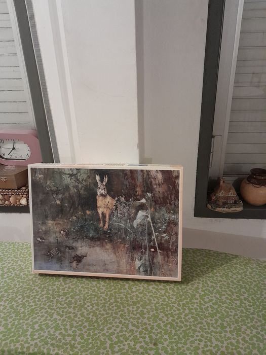 Vendo Puzzle A LEBRE e as RÃS muito bonito novo