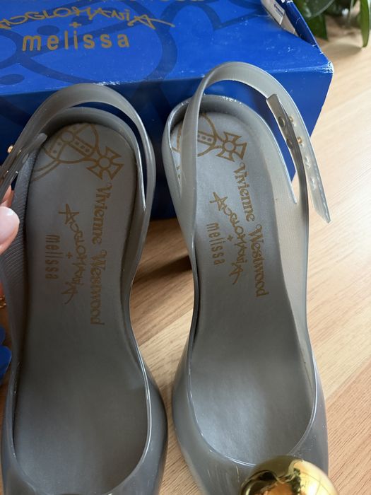 Melissa vivienne Westwood anglomania dragon smoke globe kulki złote 40