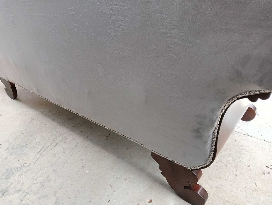 Kanapa sofa Biedermeier antyk po renowacji
