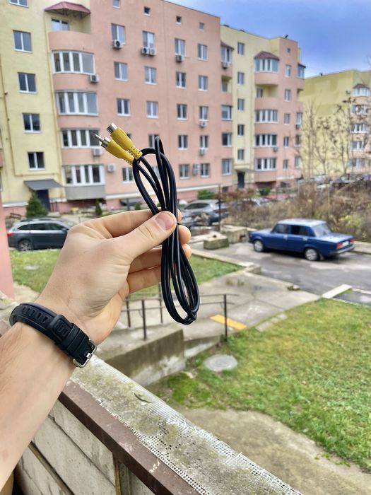 Подовжувач RCA (тюльпан) удлиннитель 1.5 метра