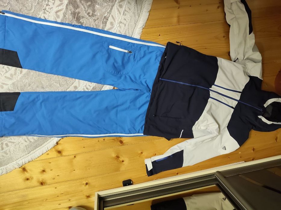 ‼️Чоловічий ЛИЖНИЙ КОСТЮМ зі шлейками Лижна куртка+штани на підтяжках!