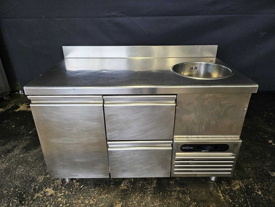 Bancadas horizontais com refrigeração