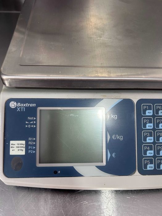Balança Comercial Profissional Baxtran XTI até 30 kg – Como Nova | Excelente Oportunidade