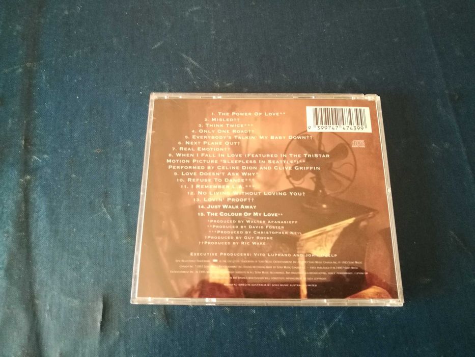 CELINE DION  - The Colour Of My Love CD