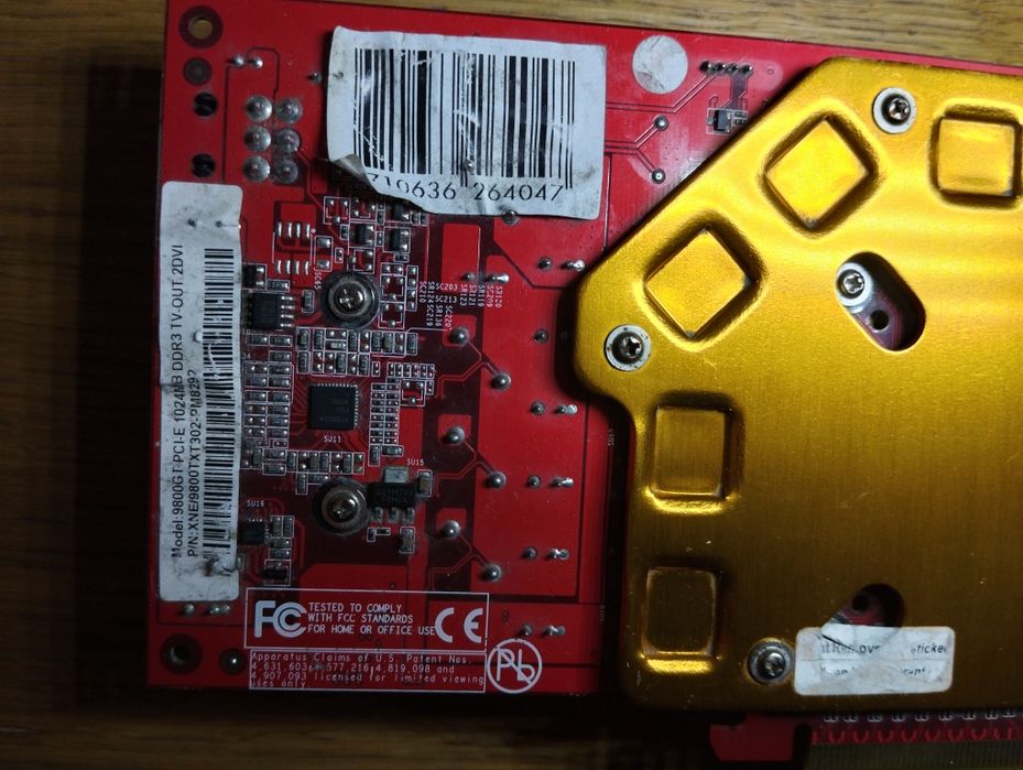 Відеокарта NVIDIA GeForce 9800 GT
Ім'я	GeForce 9800 GT