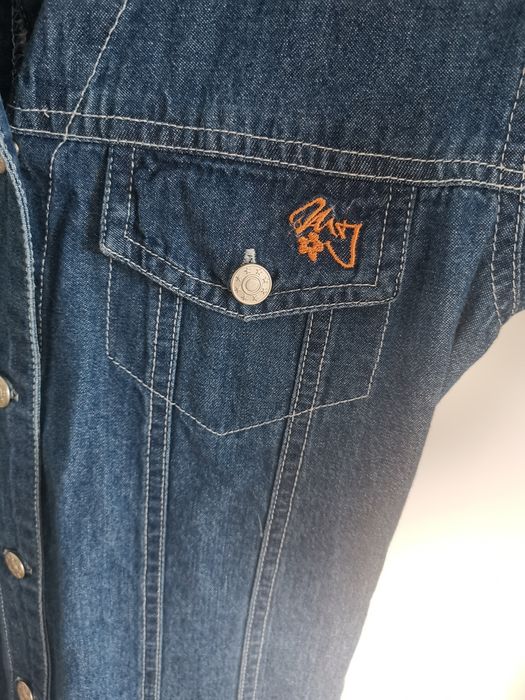 Jeansowa dżinsowa sukienka miss jeans szmizjerka rozm. 36 S