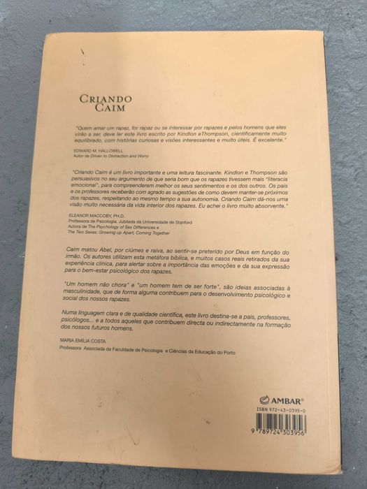 Criando Caim | Dan Kindlon & Michael Thompson