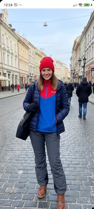 Оригинальная спортивная трекинговая флиска Salewa Ortles PTC HZ р. L