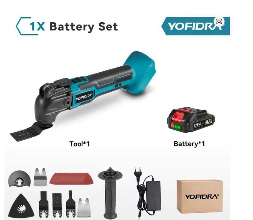 Multitool urzadzenie wielofunkcyjne bateria Li-ION