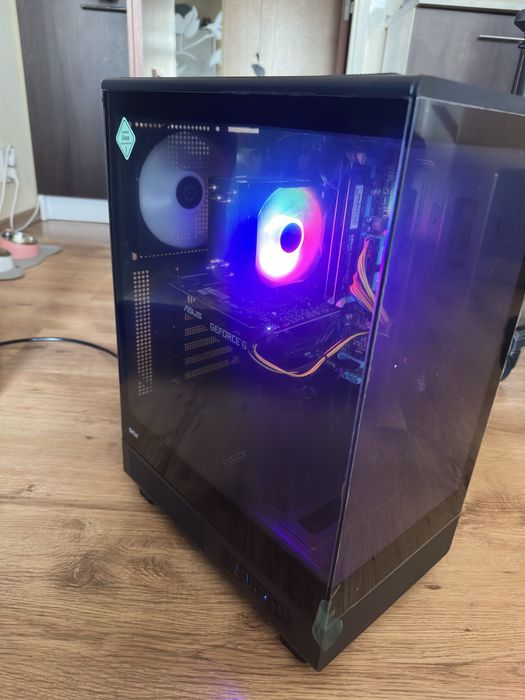 Komputer Gamingowy ASUS i7 16gb ram gtx1650 super 4gb GDDR6 ssd Win10 rtx rgb do gier do nauki